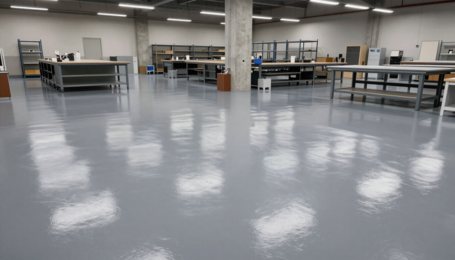 Solid industrial color finish