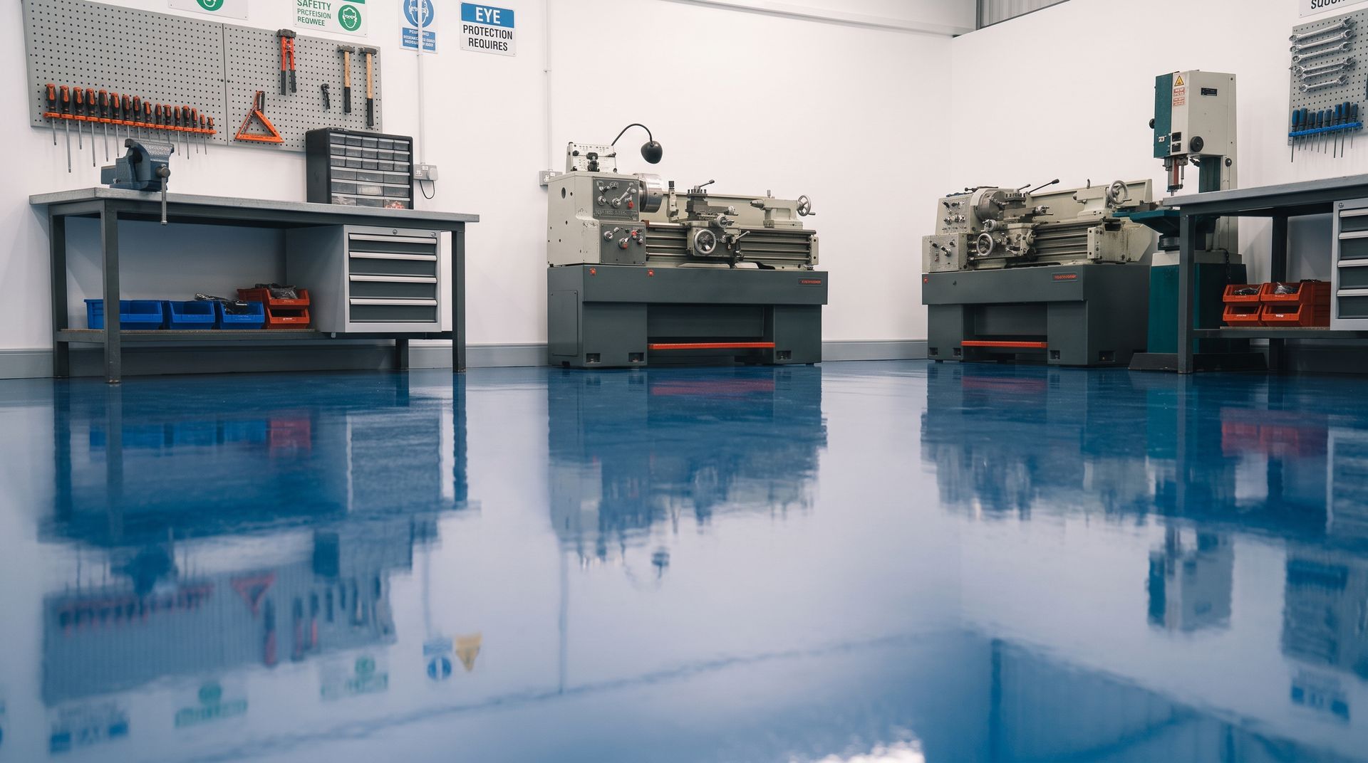 Commercial workshop coating