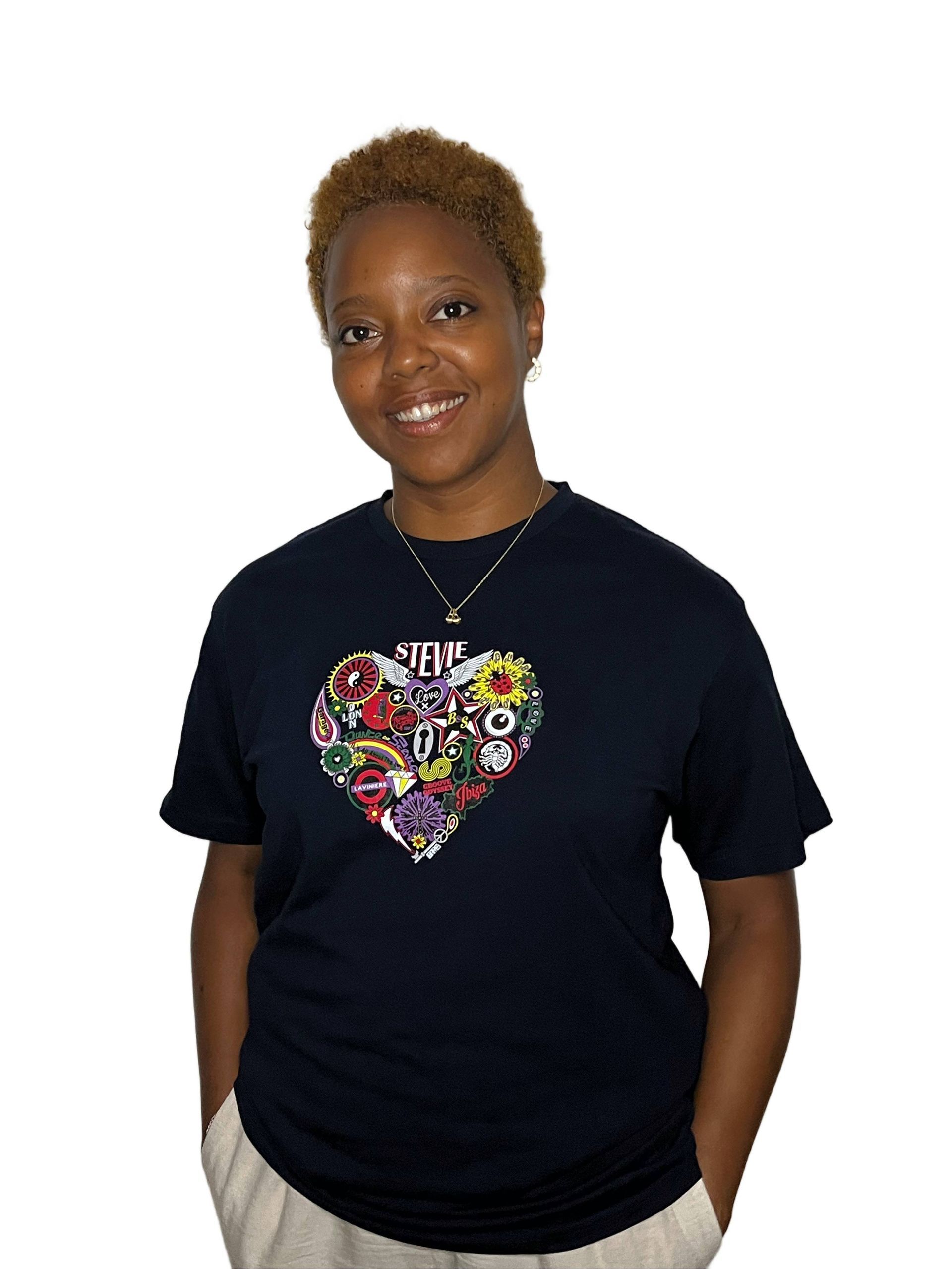 Heart-shaped Work of Art T-Shirts