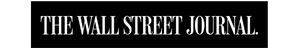 The Wall Street Journal logo in white serif text on a black background