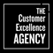 Black logo with white text reading “The Customer Excellence Agency” inside a white rectangular border.