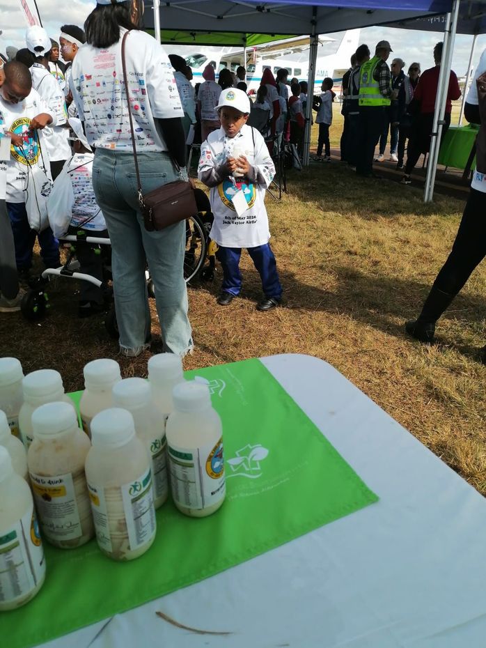 Breakfast shakes for Children's flight 2026 with Tetra Medical Solutions Social Responsibility.
