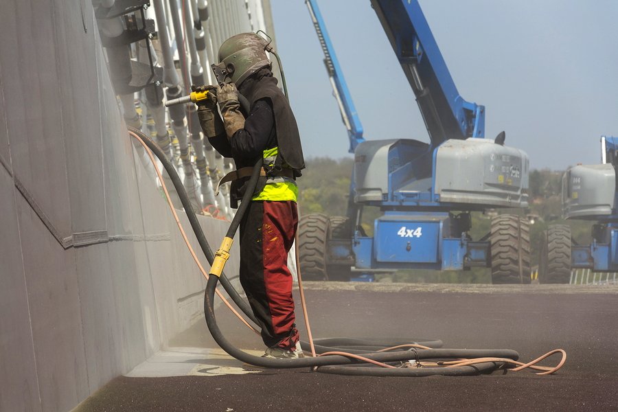 Mobile Sandblasting Near Me for Industrial Maintenance