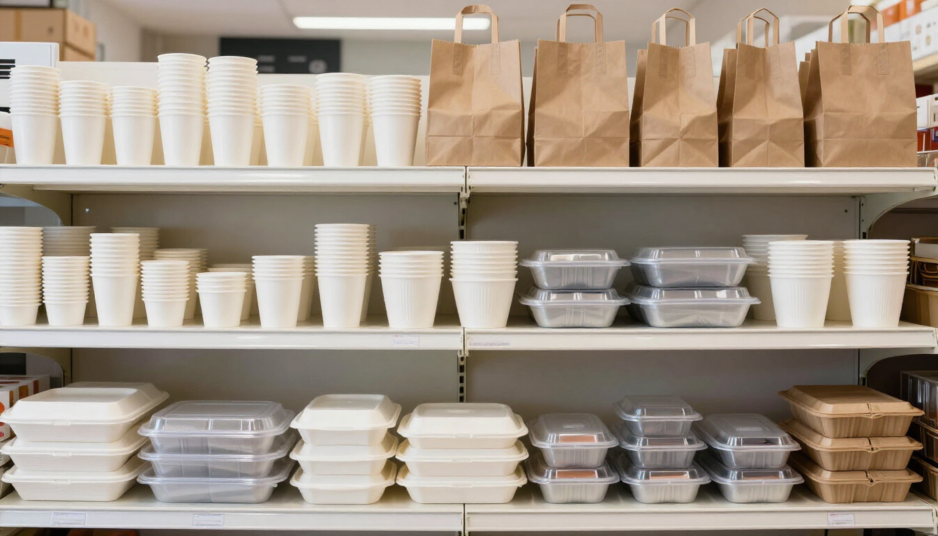 Productos descartables y embalajes para comercios en Aguilares