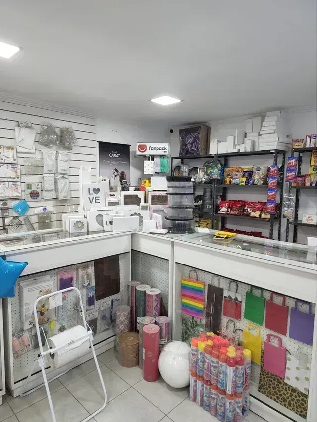 Mostrador de la tienda P