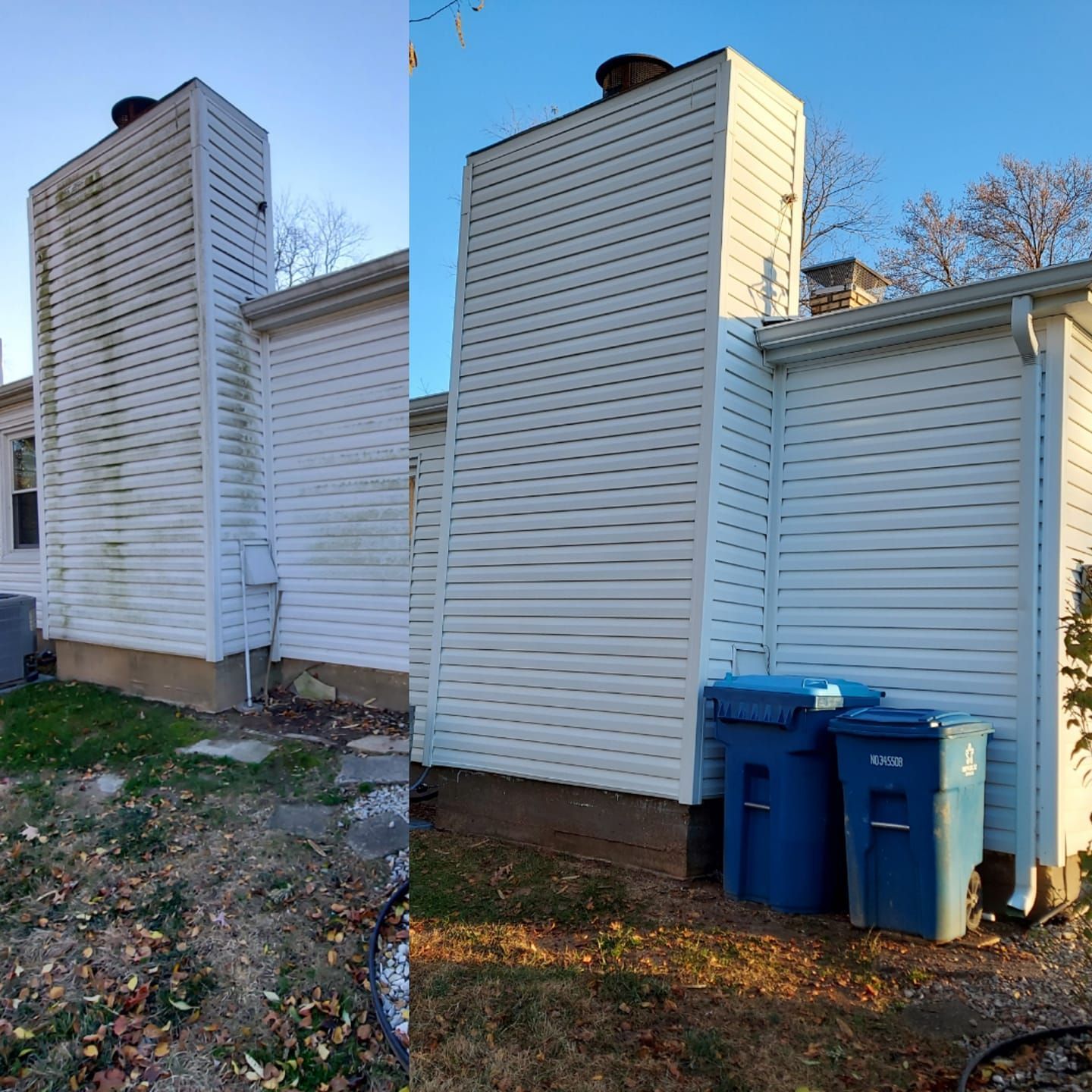 Sprytna Exterior Cleaning: Expert vinyl siding and chimney cleaning in Belleville, IL. Licensed and insured service.
