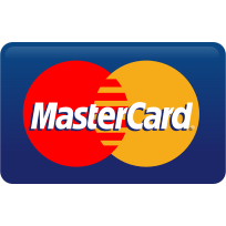 Mastercard payment accepted for exterior cleaning services.