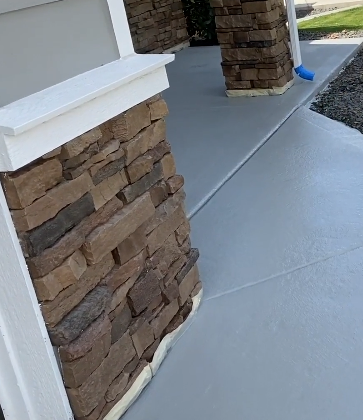 Beautiful Concrete Overlay with smooth surface