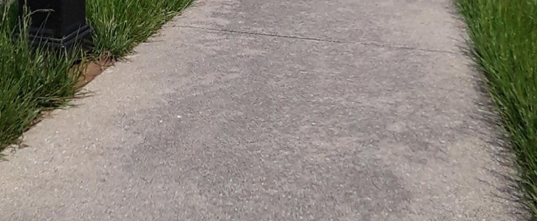 Before: Dirty Sidewalk