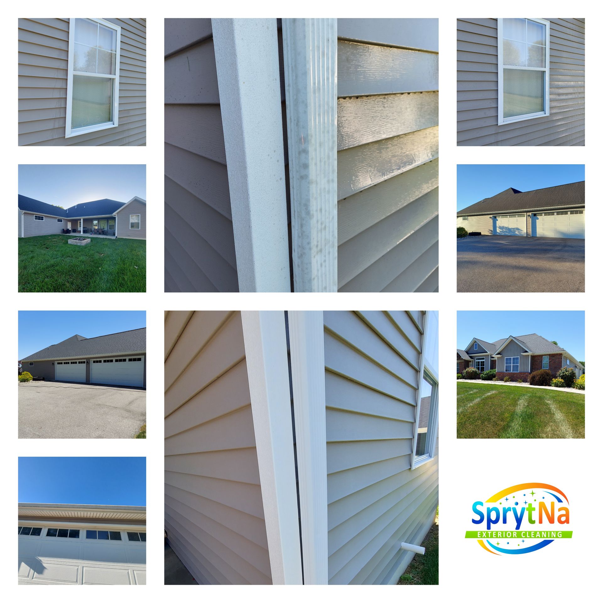 Expert vinyl siding cleaning in Belleville, IL. Safe soft wash methods to restore curb appeal by SprytNa Exterior.