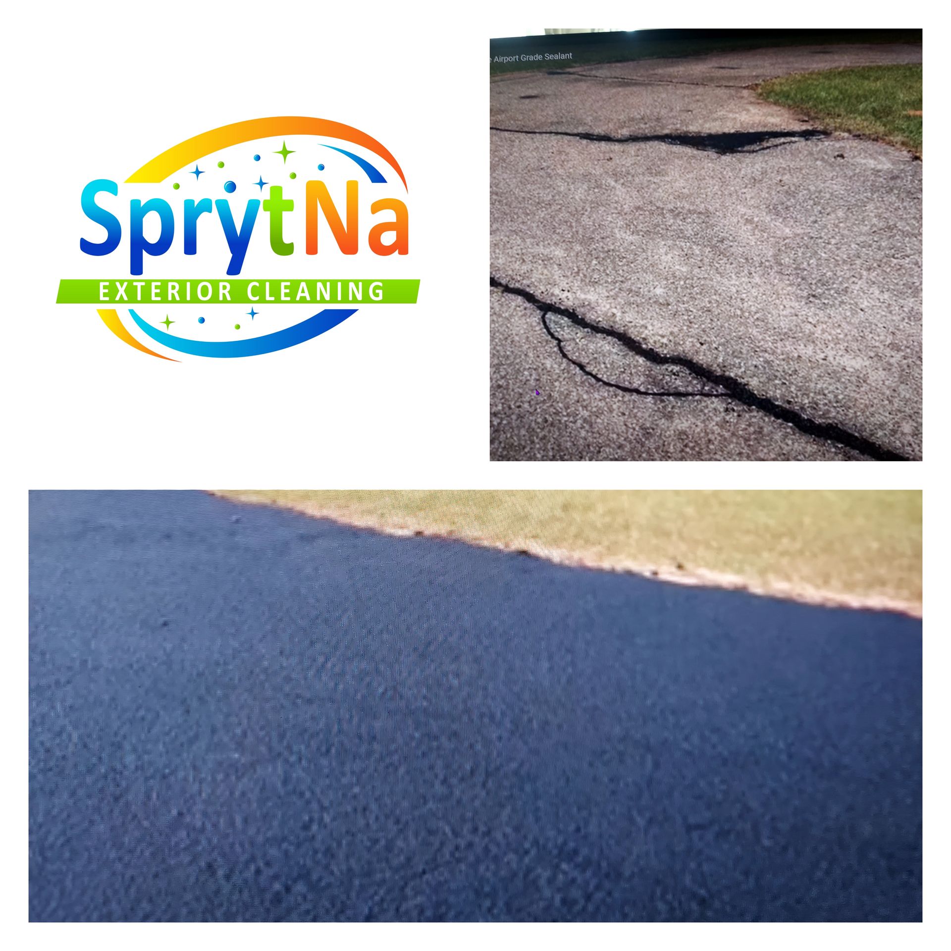 Before and After: Asphalt Repair & Sealcoating in Belleville IL
by SprytNa Exterior Cleaning