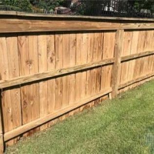 Wood Fence Cleaning