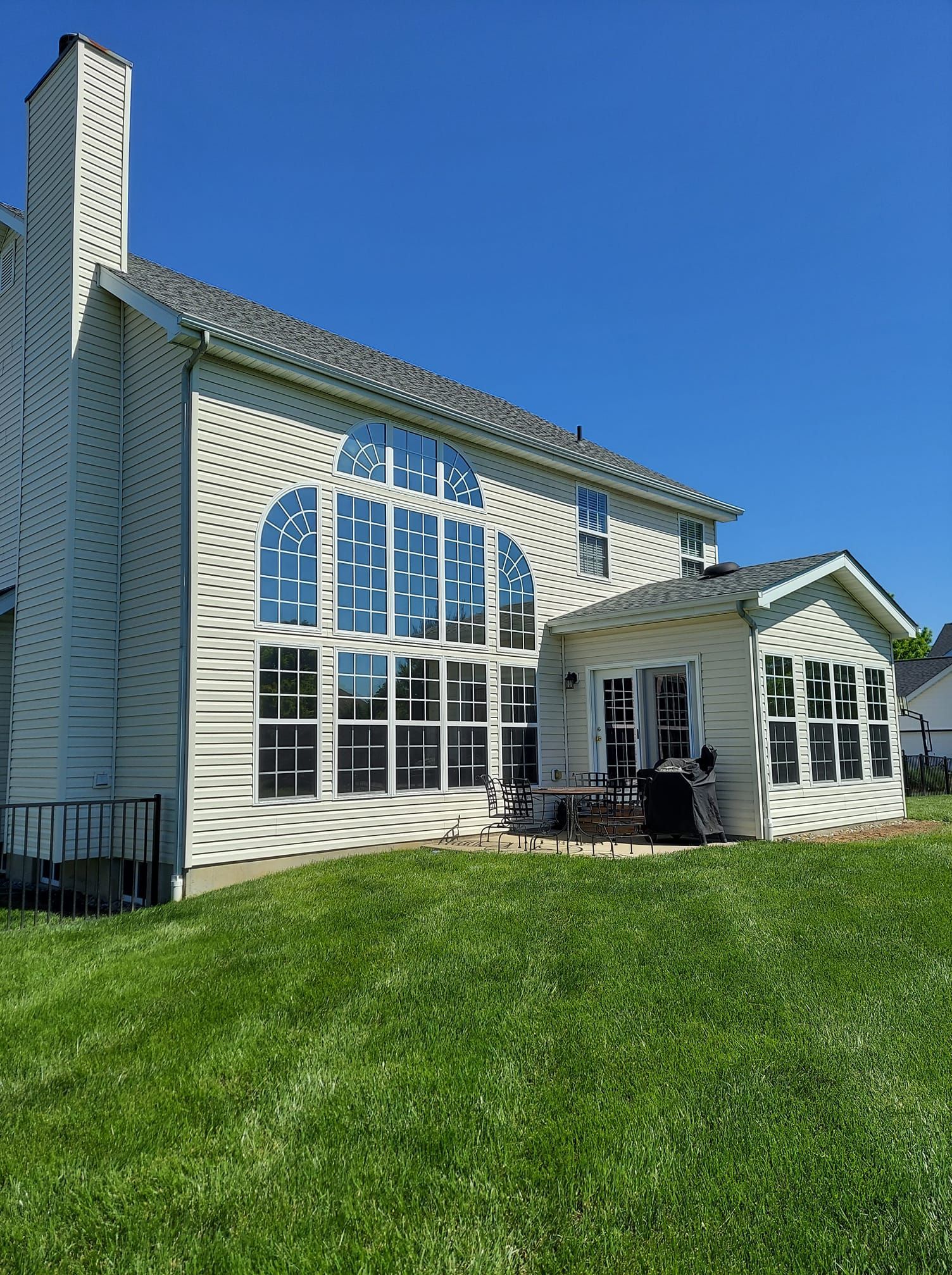 Residential Window Cleaning: Two Story and Patio
