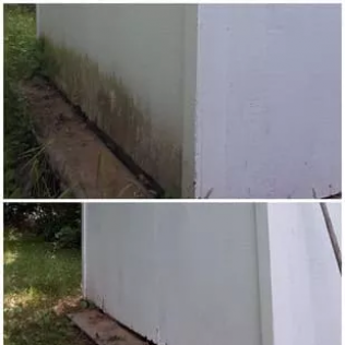 Before: Dirty Shed
After: Clean Shed