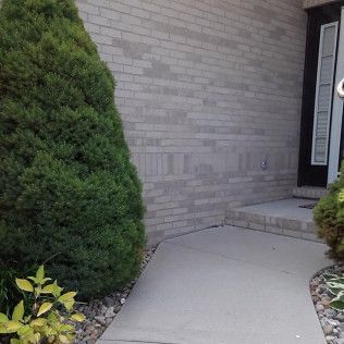 Clean Porch and Sidewalk