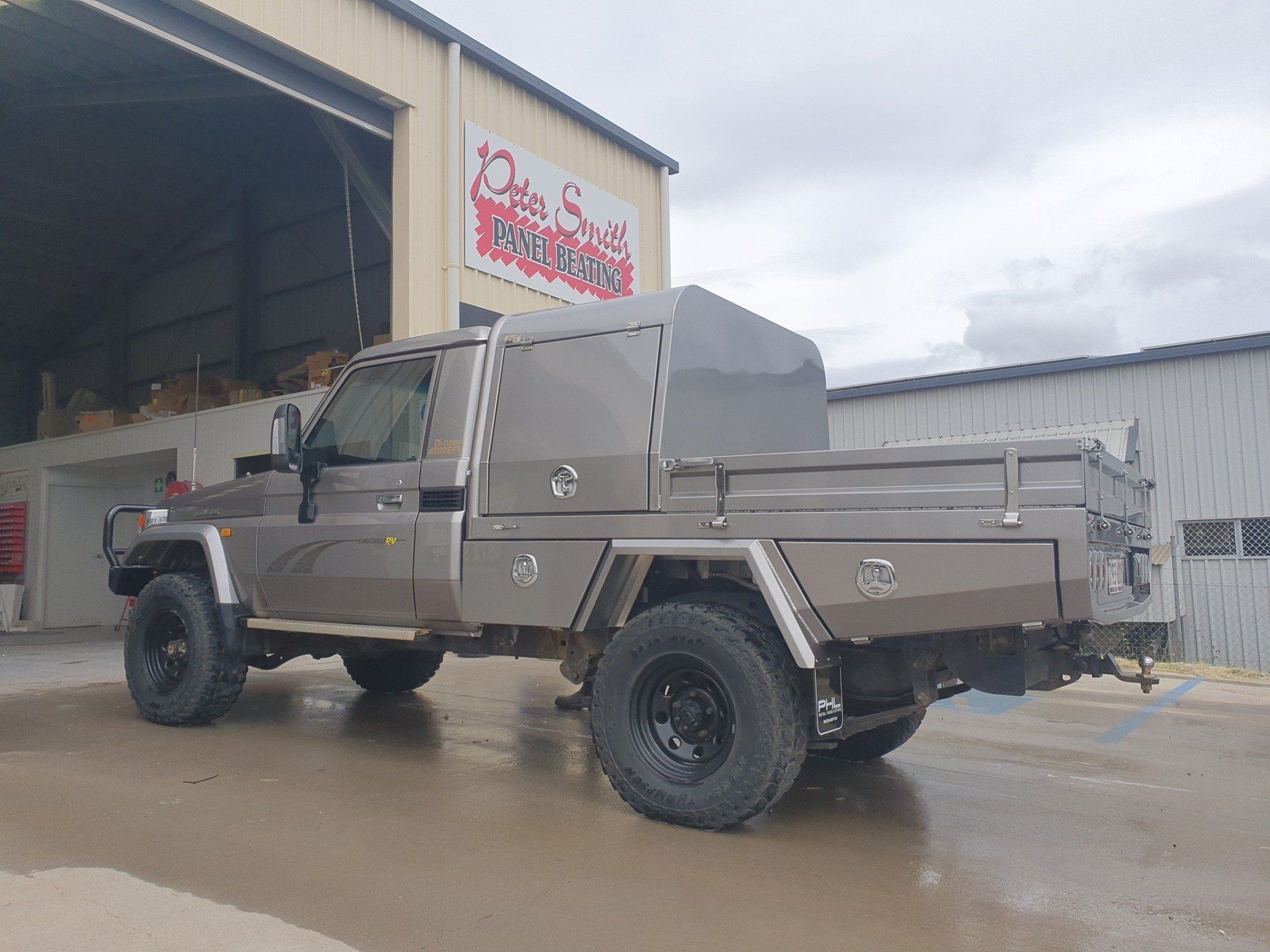Grey Ute — Truck Repair in Rockhampton, QLD