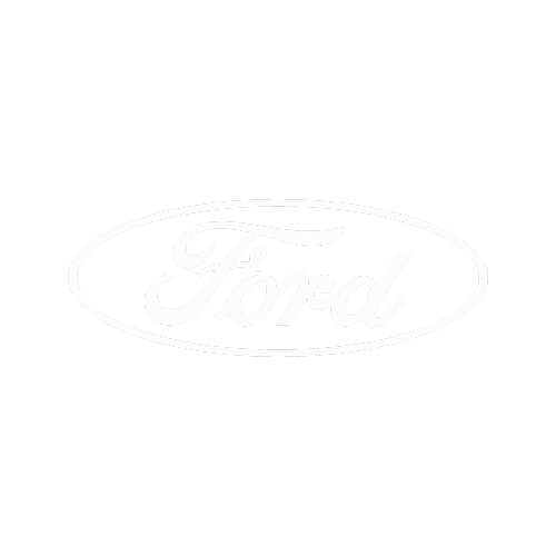 Faint Ford oval logo on a white background