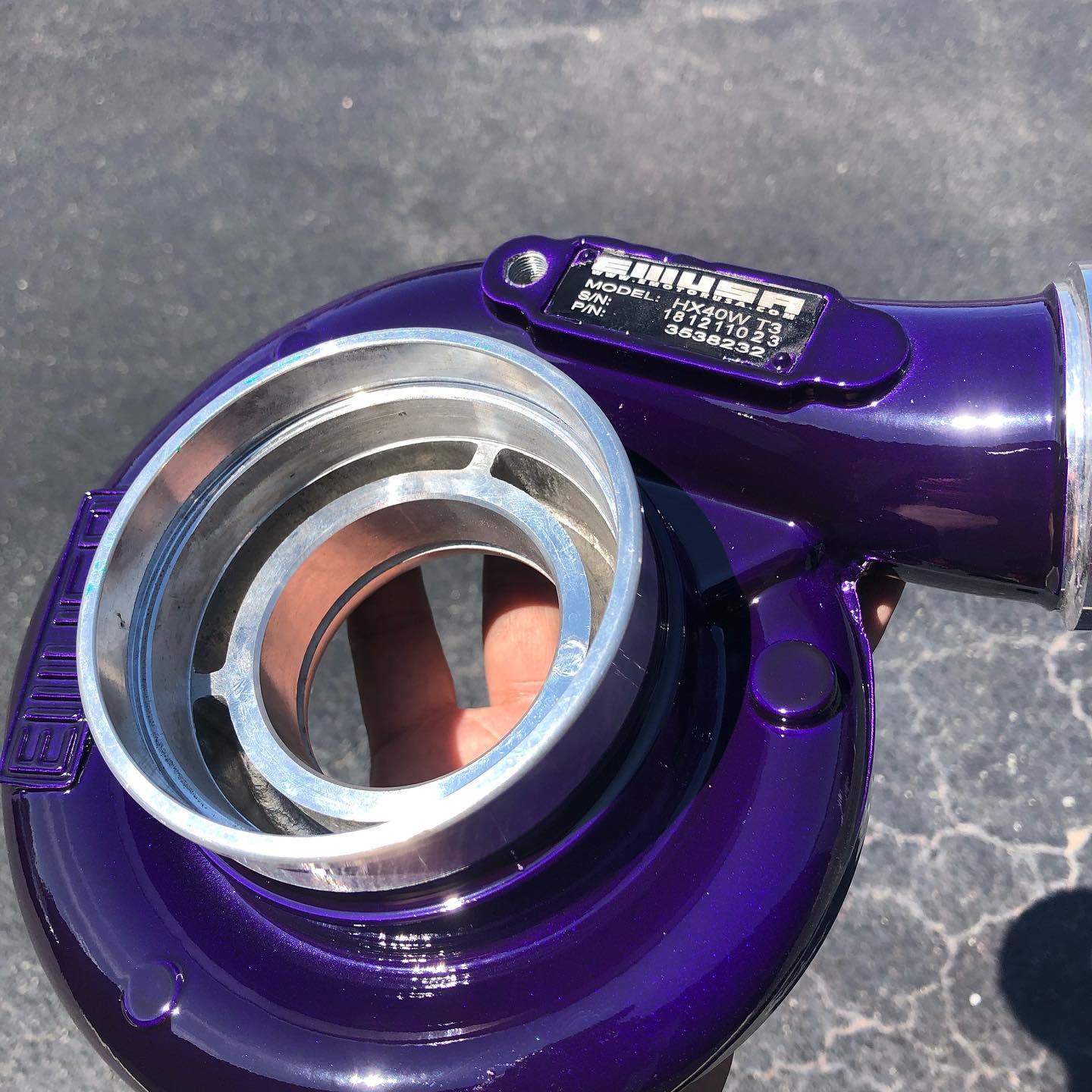 Powder Coated turbo In NC