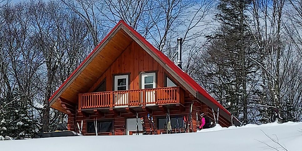 Norm's Cabin in winter