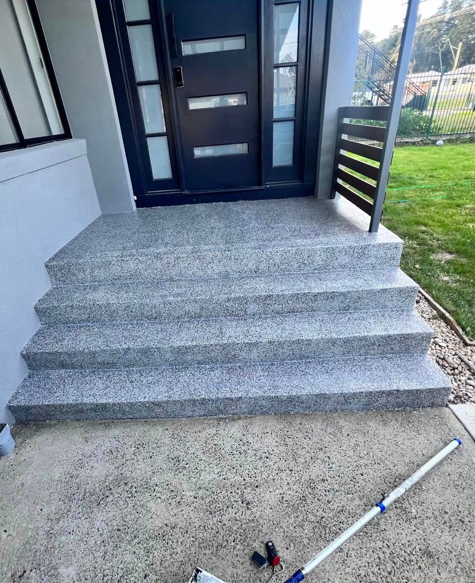 Graphite Stairs — Hobart, TAS — Campbell Painters Pty Ltd
