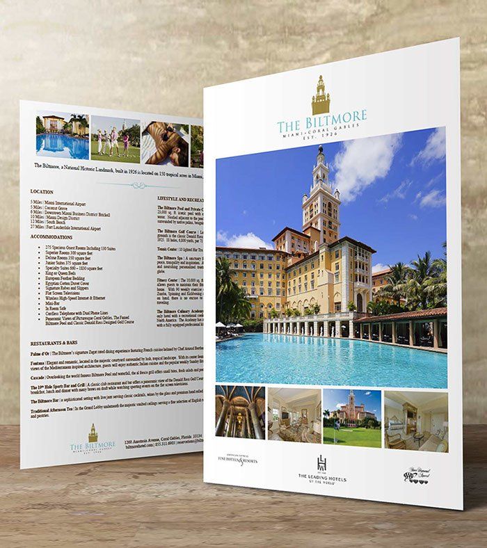 Marketing collateral by ENVISIONWORKS Digital Marketing agency, Miami, FL
