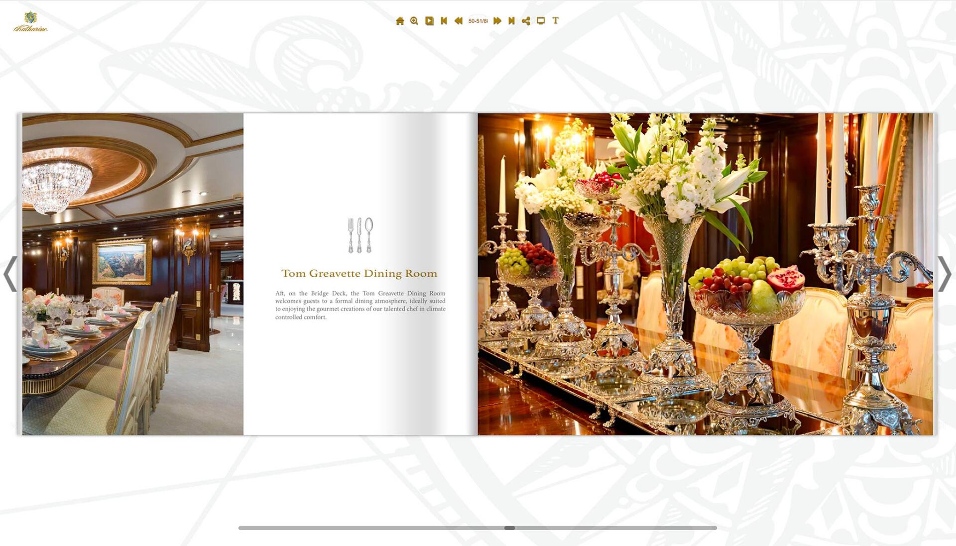 M/Y Katharine digital marketing by ENVISIONWORKS Inc.