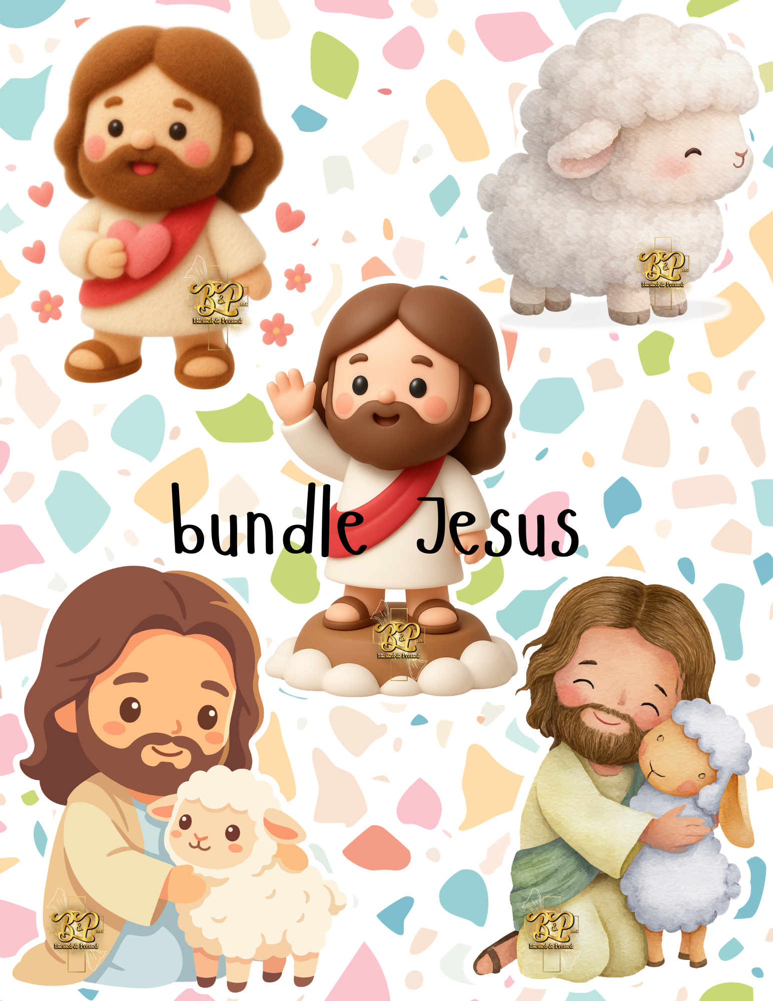 Jesus Bundle Stickers