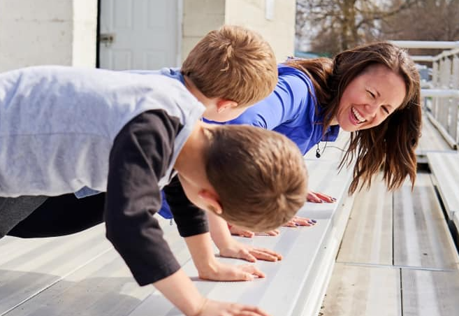 busy mom fitness