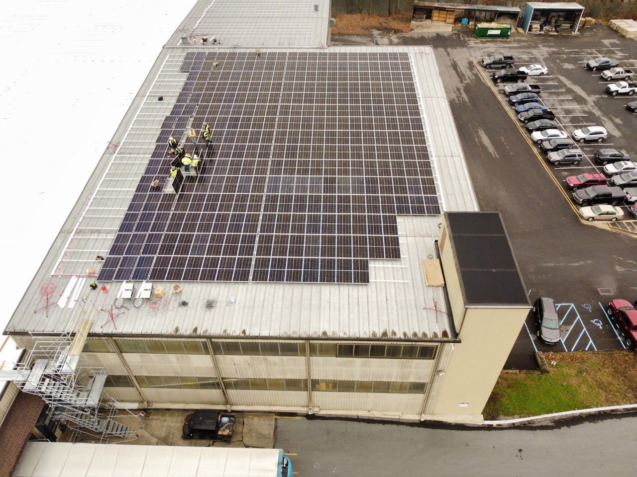 TotalEnergies Randallstown Community Center Rooftop Solar Installation | ARM Group Energy & Power