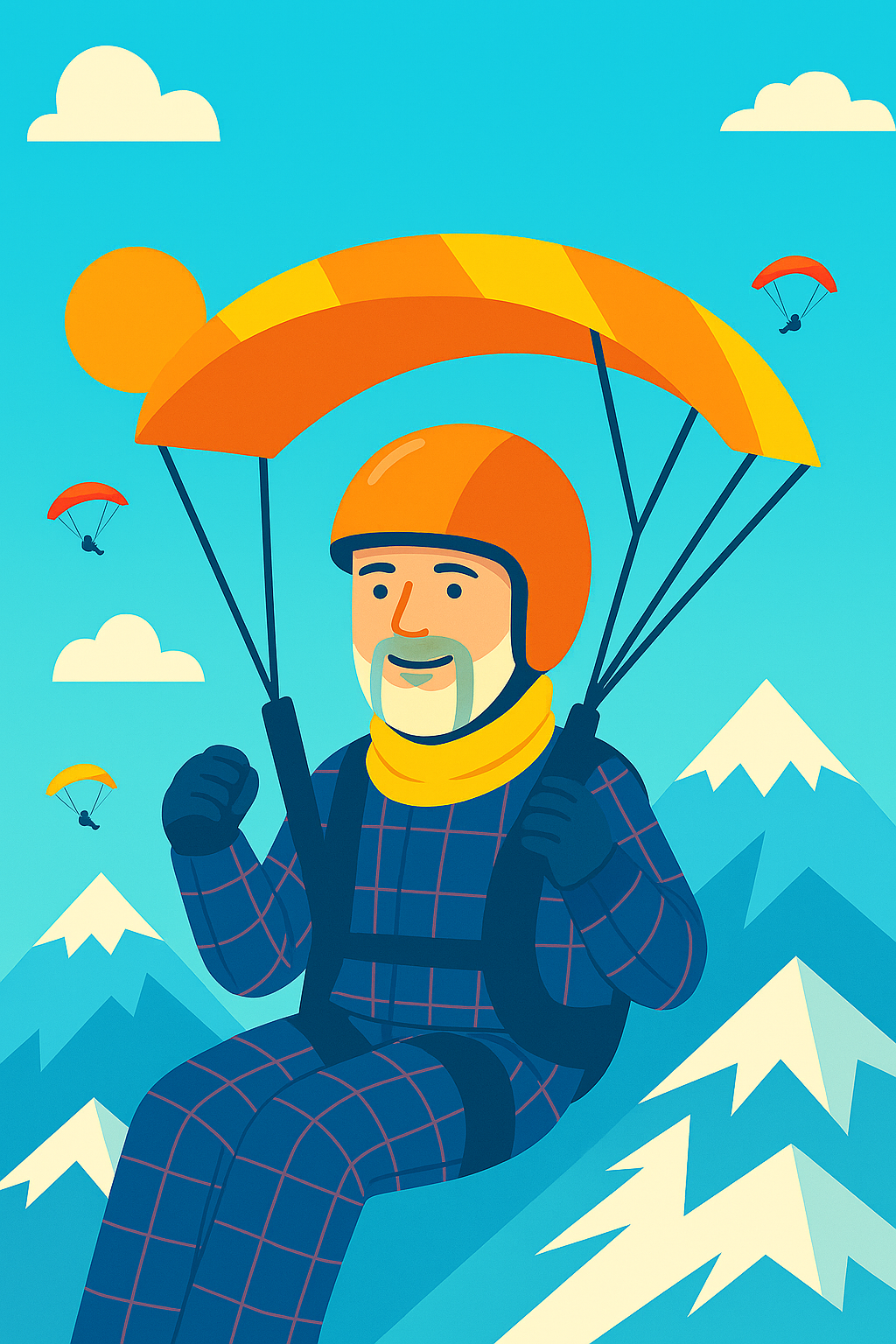 Jamie looks at  How to Try Winter Paragliding in Switzerland  