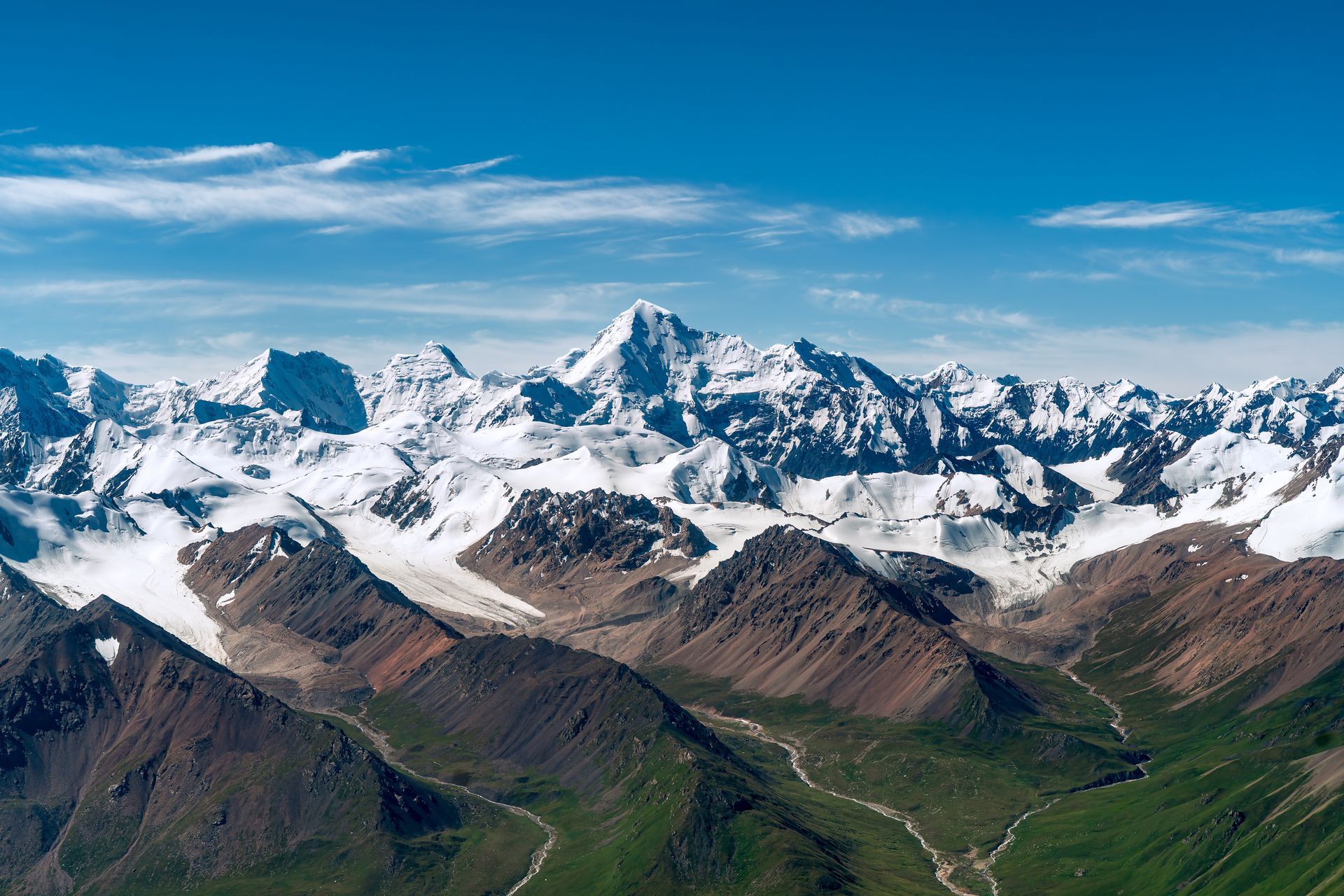 Tien Shan Mountains, Kyrgyzstan — Alpine Wilderness & Nomadic Culture