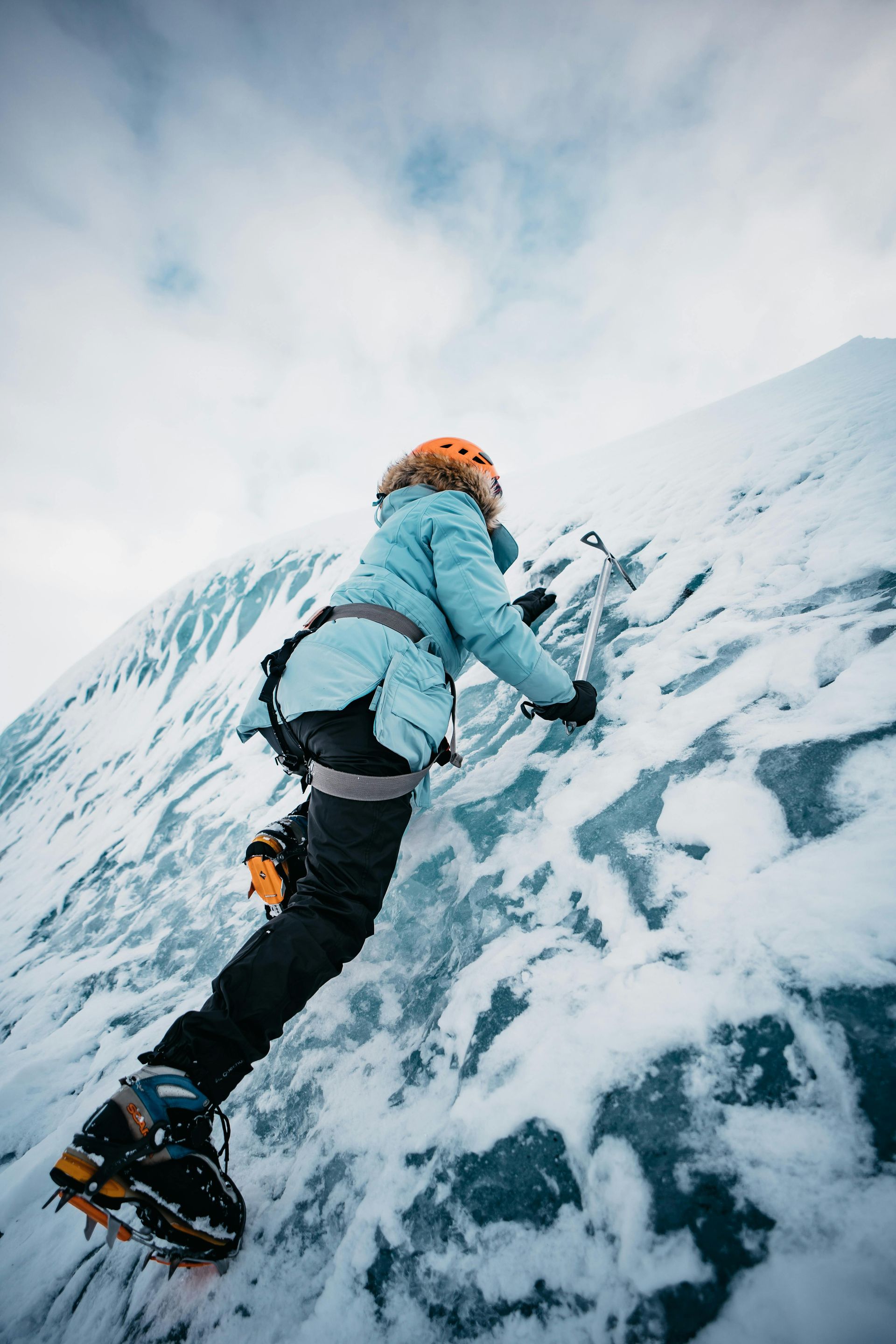 Ice Climbing as a Winter Adventure Holiday activity 