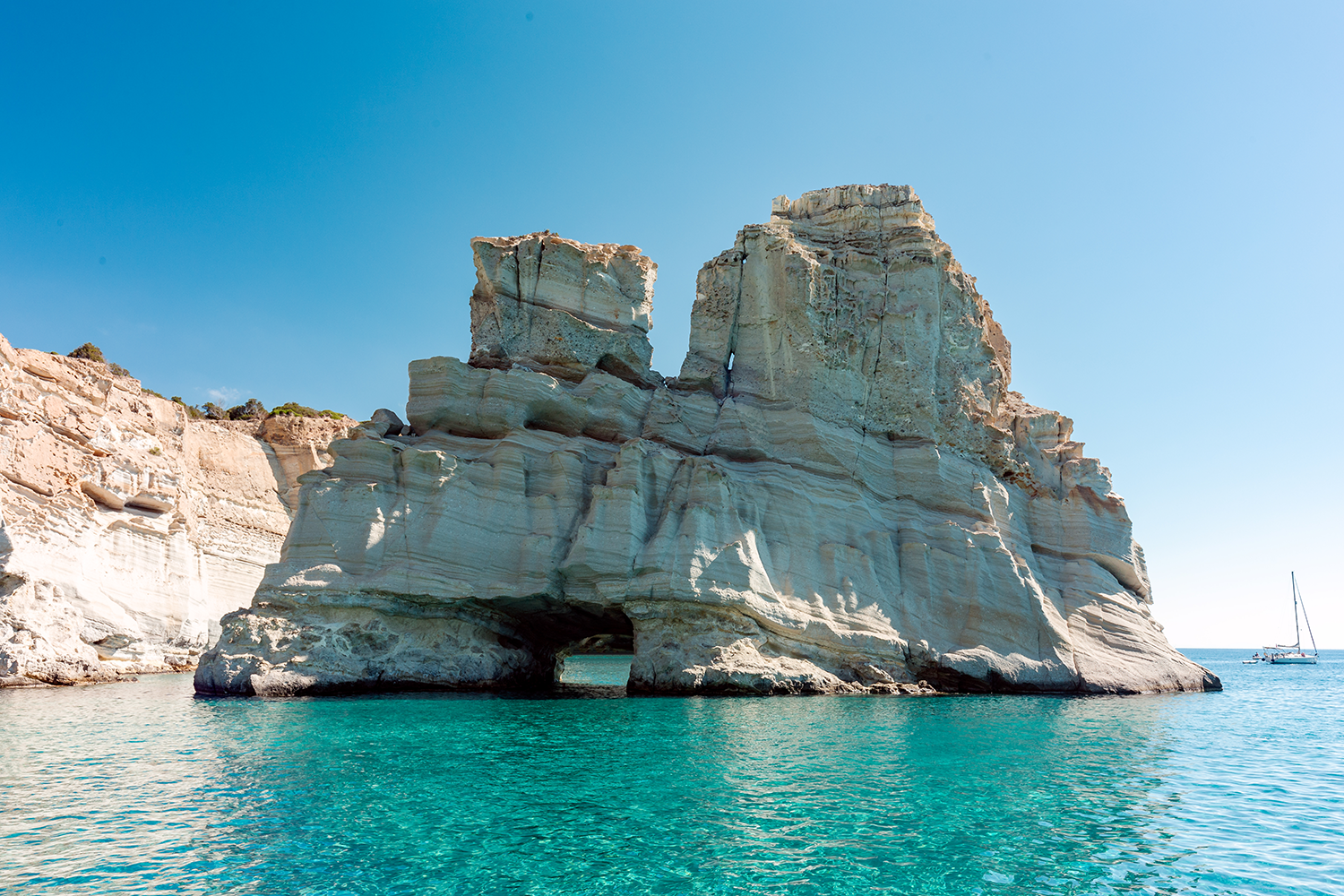 Kleftiko – The Pirate Caves by Boat