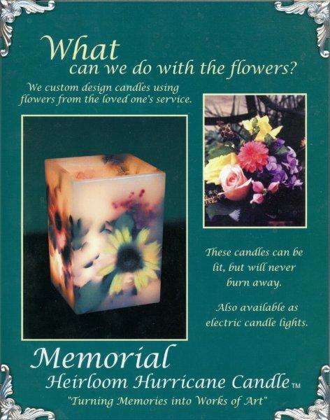 heirloom candles poster