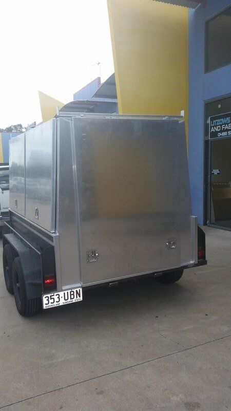 Aluminum Utility Trailer — Litzow’s Welding & Fabrication in Dundowran, QLD