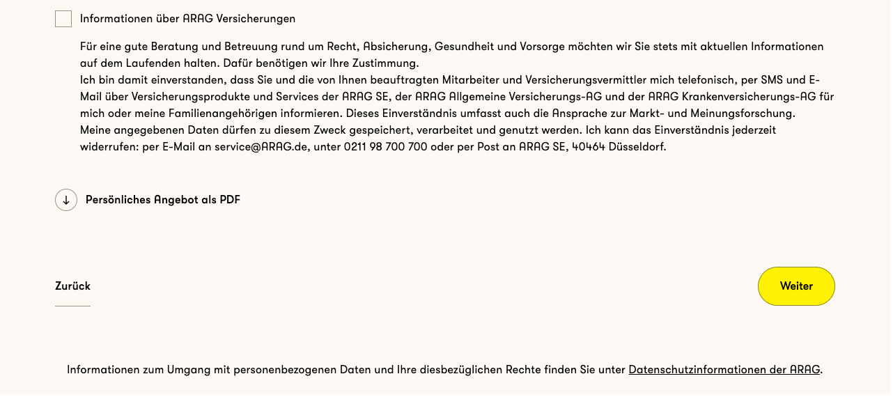 Einwilligung