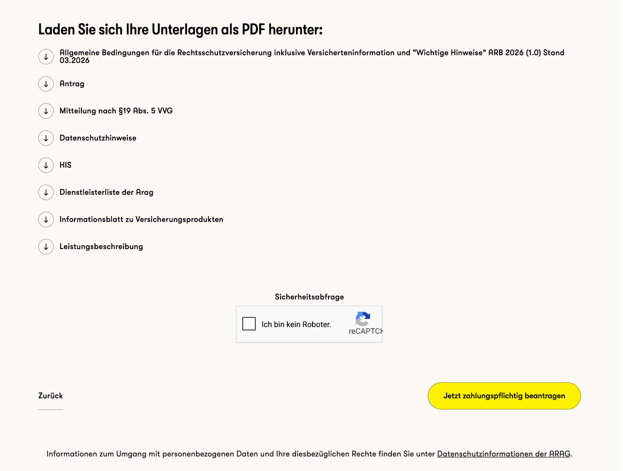Versicherung jetzt abschließen