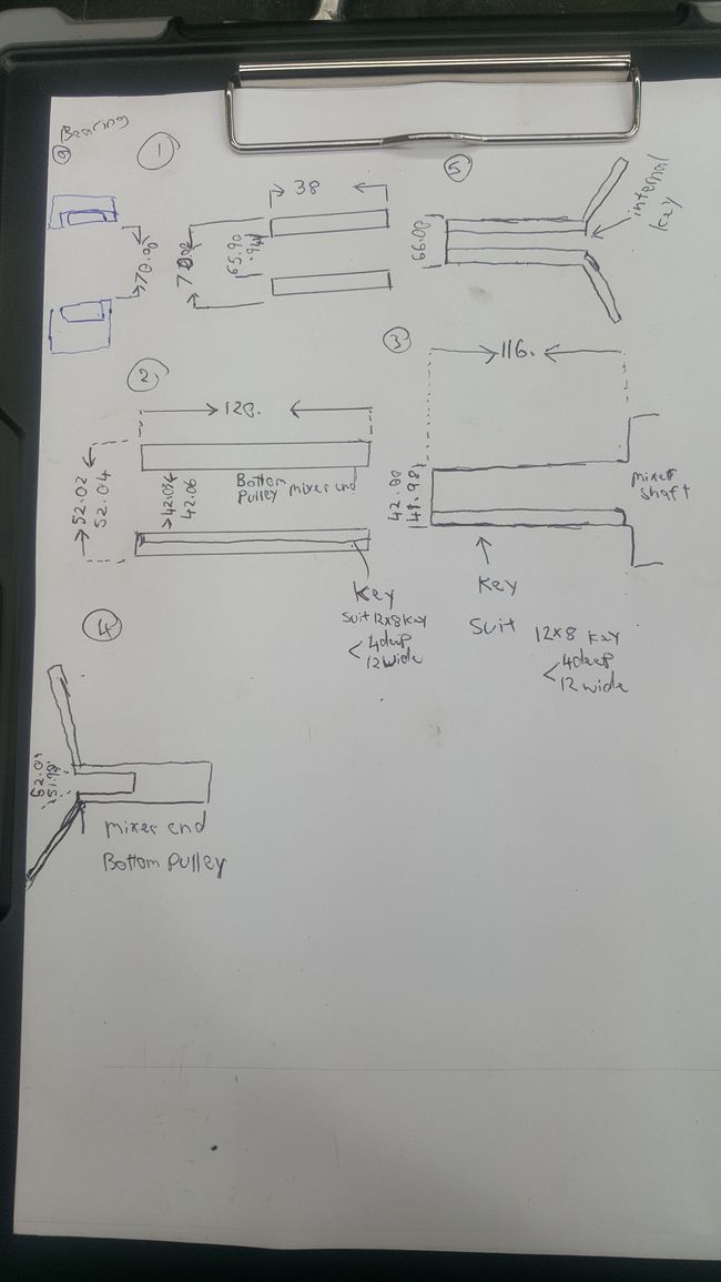 Metal CAD drawing