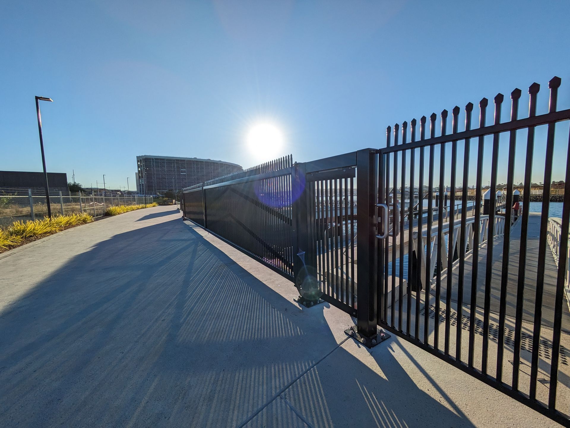 Metal balustrade