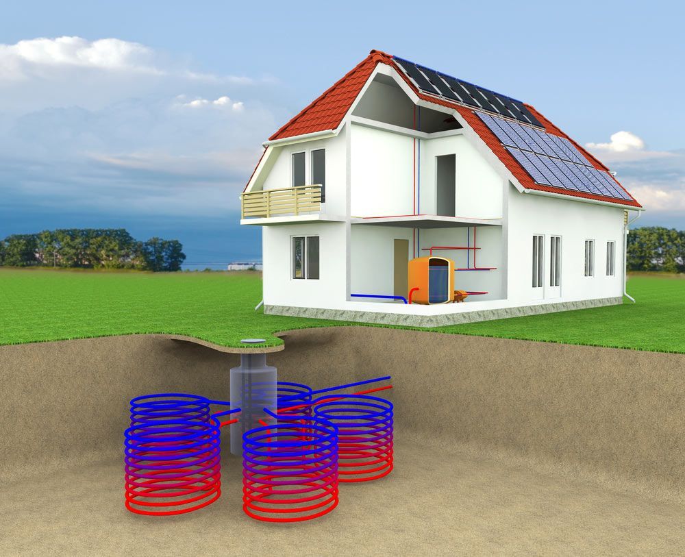 Geothermal heating cooling westmoreland