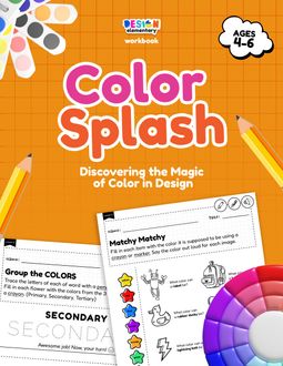Coloring workbook cover: 