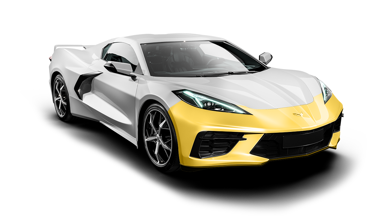 Corvette Partial Front Coverage