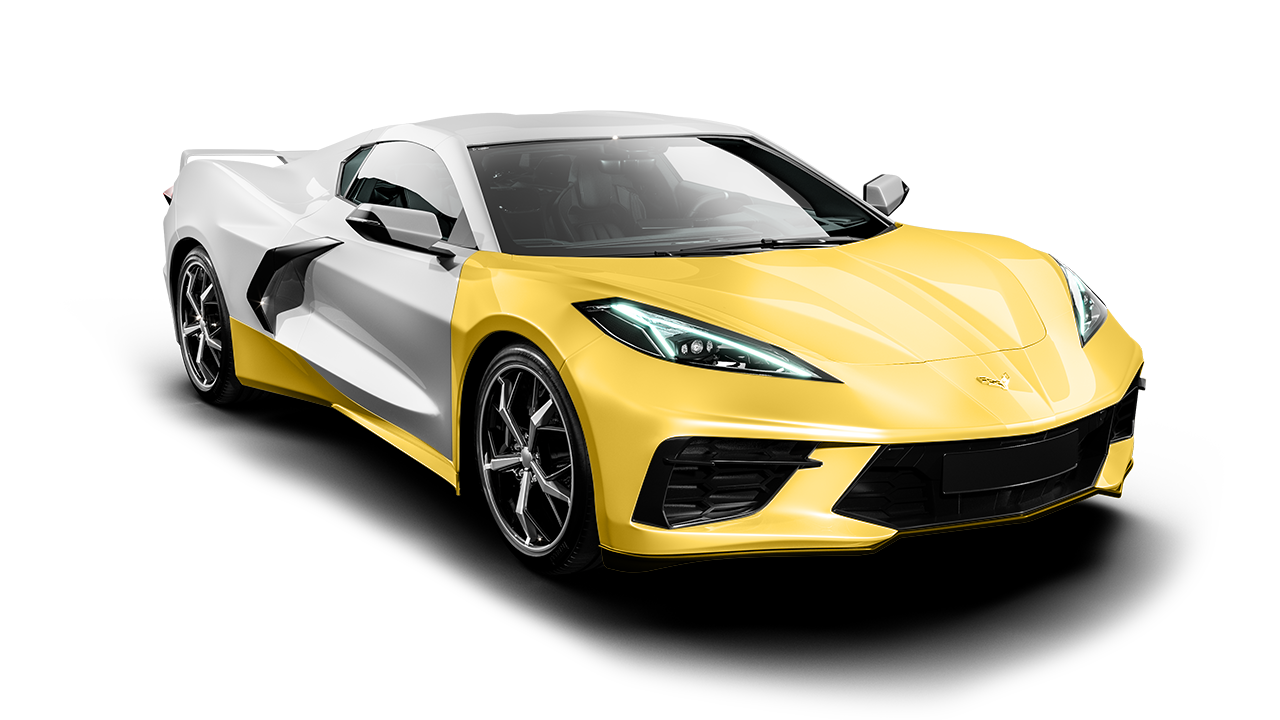 Corvette Partial Front Coverage