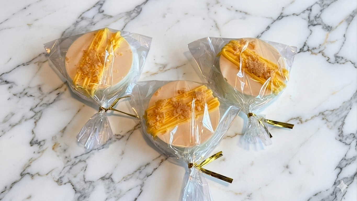 chocolate covered lemon oreos