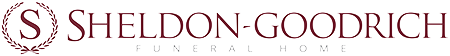 The logo for sample funeral home is shown on a white background.