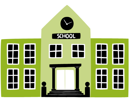 Icon of school building to represent School Choice in the Kingdom East School District