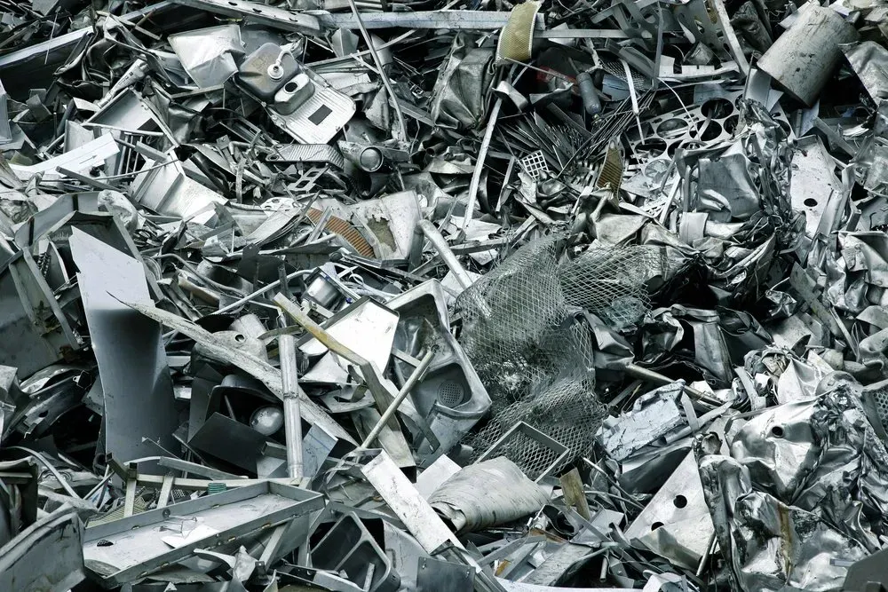 Pile of Scrap Metal, Including Cut Pieces, and Industrial Parts — Independent Scrap Metal Pty Ltd in Tweed Heads, NSW