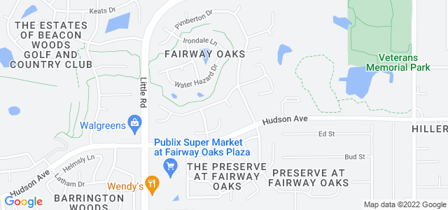 Map of business location