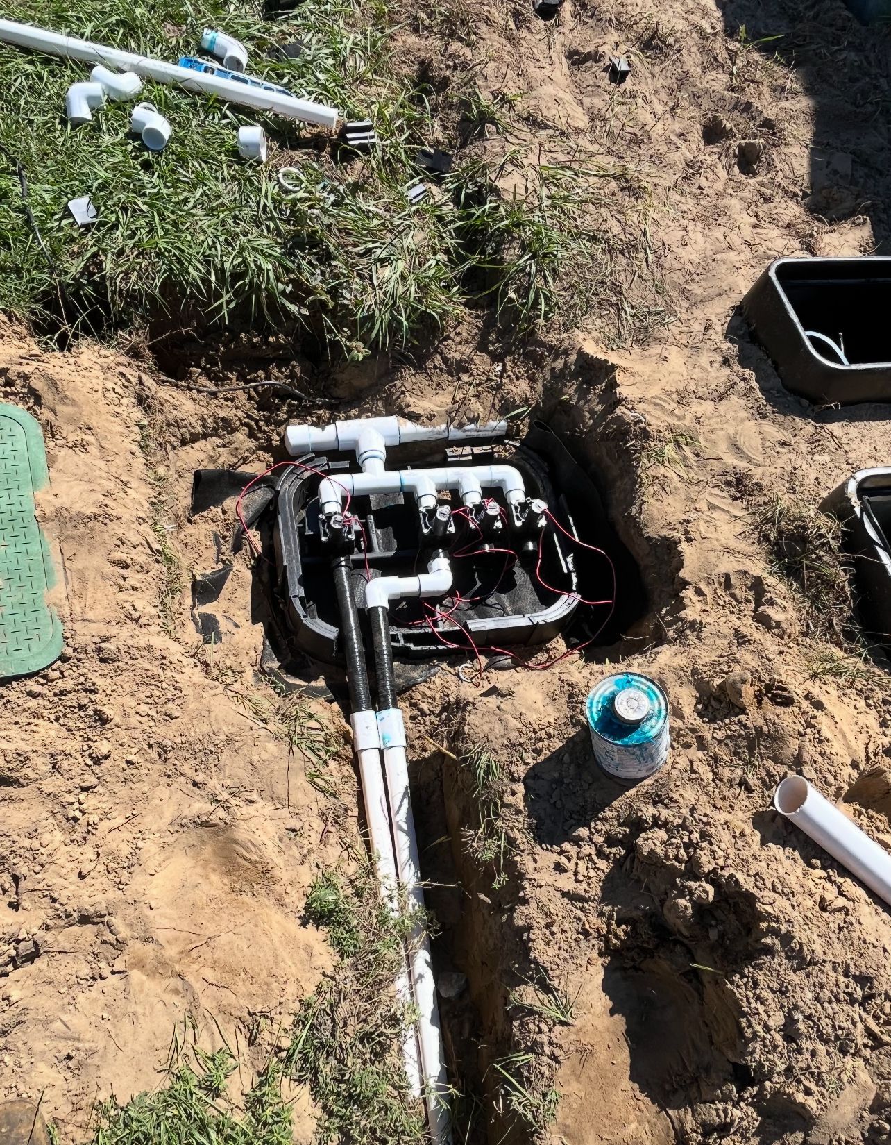 Irrigation repair
