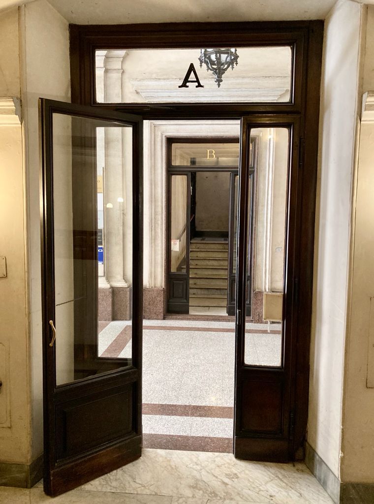 ingresso di uno studio legale